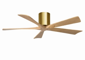 Irene-5H 52"Ceiling Fan Brushed Brass affordable medium fans for summer