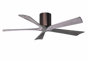Irene-5H 52"Ceiling Fan Brushed Bronze energy-efficient medium fans with remote