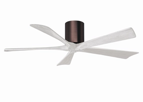 Irene-5H 52"Ceiling Fan Brushed Bronze medium electric fans for multi-room use