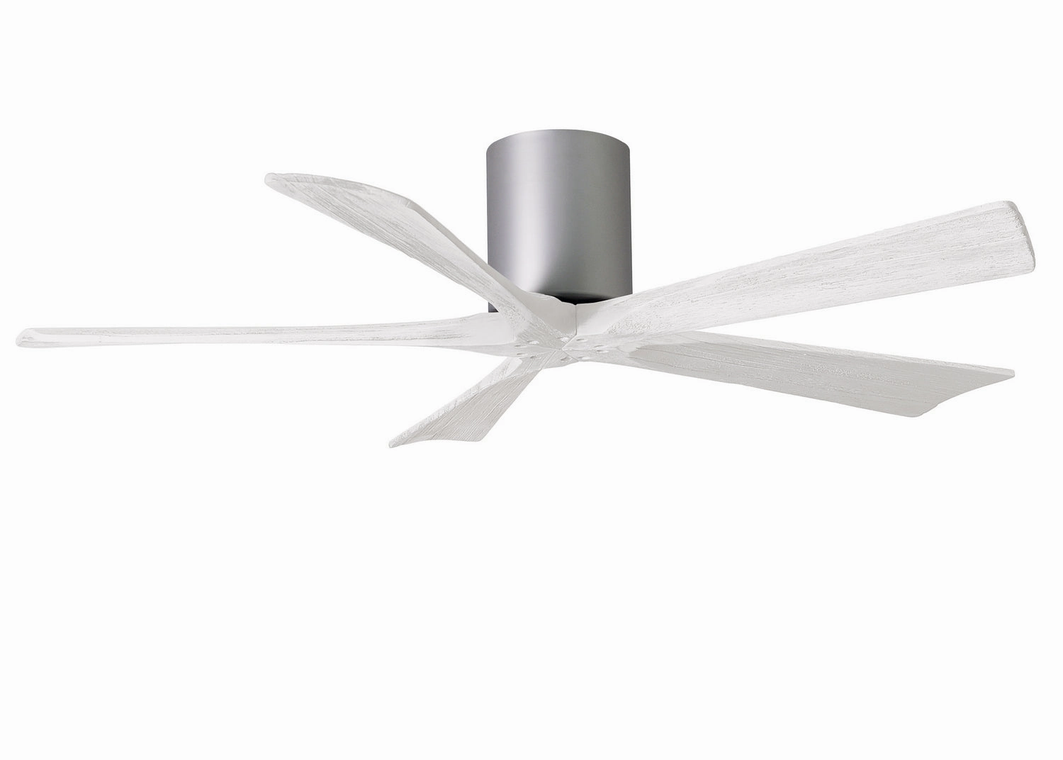 Irene-5H 52"Ceiling Fan Brushed Nickel compact medium fans for desks and counters
