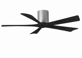 Irene-5H 52"Ceiling Fan Brushed Nickel quiet and compact hugger fans