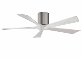 Irene-5H 52"Ceiling Fan Brushed Pewter energy-efficient medium fans with remote