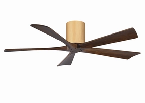 Irene-5H 52"Ceiling Fan Light Maple energy-efficient medium fans with remote