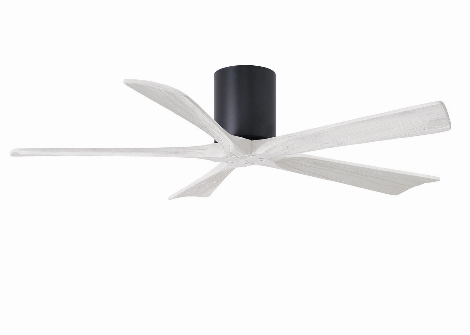 Irene-5H 52"Ceiling Fan Matte Black medium size fans for home ventilation