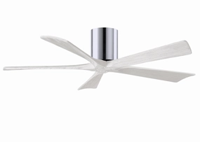 Irene-5H 52"Ceiling Fan Polished Chrome oscillating medium fans with strong airflow