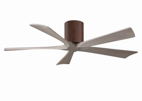 Irene-5H 52"Ceiling Fan Walnut mini handheld fan for personal travel use