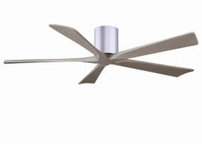 Irene-5H 60"Ceiling Fan Brushed Nickel medium size fans for home ventilation