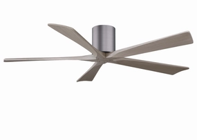 Irene-5H 60"Ceiling Fan Brushed Pewter modern medium fans for everyday cooling