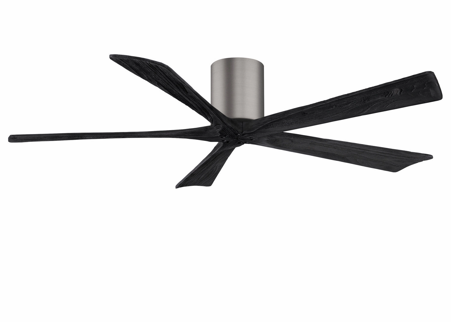 Irene-5H 60"Ceiling Fan Brushed Pewter compact medium fans for desks and counters