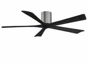 Irene-5H 60"Ceiling Fan Brushed Pewter compact medium fans for desks and counters