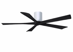 Irene-5H 60"Ceiling Fan Gloss White stylish medium fans for contemporary homes