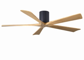 Irene-5H 60"Ceiling Fan Matte Black stylish medium fans for contemporary homes