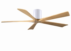 Irene-5H 60"Ceiling Fan Matte White medium size fans for home ventilation