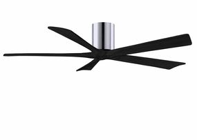Irene-5H 60"Ceiling Fan Polished Chrome versatile medium fans for any space