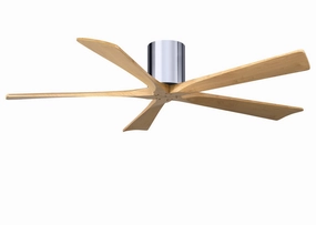 Irene-5H 60"Ceiling Fan Polished Chrome oscillating medium fans with strong airflow