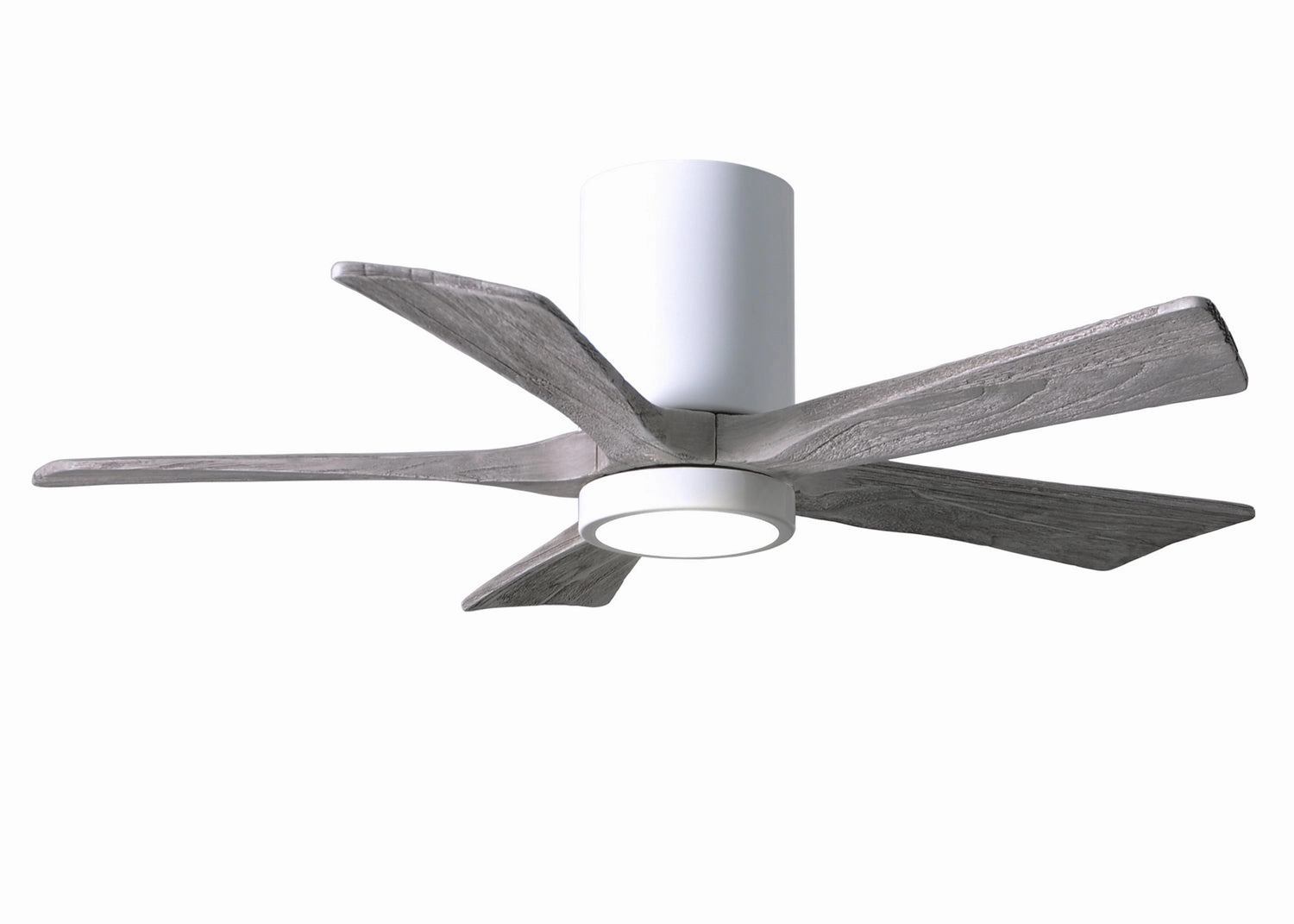 Irene-5HLK 42"Ceiling Fan Gloss White quiet small fans for desk or nightstand