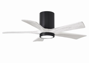 Irene-5HLK 42"Ceiling Fan Matte Black quiet small fans for desk or nightstand