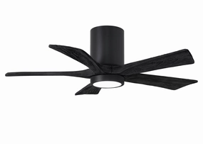 Irene-5HLK 42"Ceiling Fan Matte Black quiet small fans for desk or nightstand