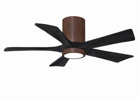 Irene-5HLK 42"Ceiling Fan Walnut space-saving huggers with modern style