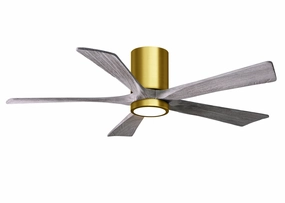 Irene-5HLK 52"Ceiling Fan Brushed Brass energy-efficient medium fans with remote