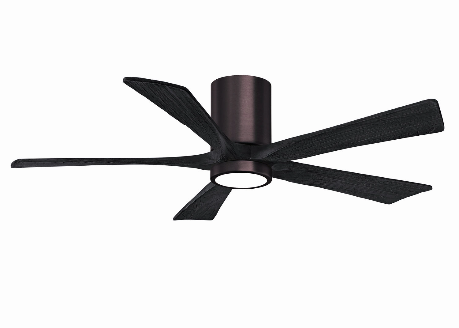 Irene-5HLK 52"Ceiling Fan Brushed Bronze space-saving huggers with modern style