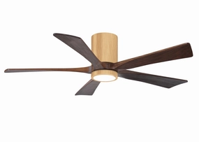 Irene-5HLK 52"Ceiling Fan Light Maple compact medium fans for desks and counters