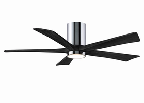 Irene-5HLK 52"Ceiling Fan Polished Chrome versatile medium fans for any space