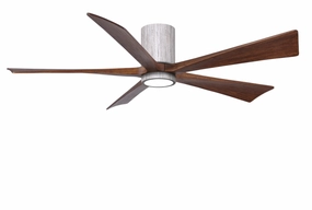 Irene-5HLK 60"Ceiling Fan Barn Wood compact medium fans for desks and counters