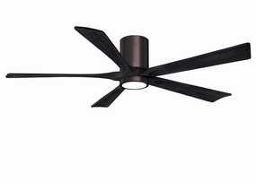 Irene-5HLK 60"Ceiling Fan Brushed Bronze energy-efficient medium fans with remote