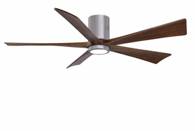 Irene-5HLK 60"Ceiling Fan Brushed Pewter energy-efficient medium fans with remote