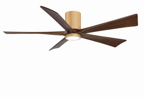 Irene-5HLK 60"Ceiling Fan Light Maple stylish medium fans for contemporary homes