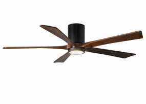 Irene-5HLK 60"Ceiling Fan Matte Black medium size fans for home ventilation