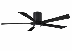 Irene-5HLK 60"Ceiling Fan Matte Black affordable medium fans for summer