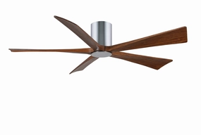 Irene-5HLK 60"Ceiling Fan Polished Chrome energy-efficient medium fans with remote