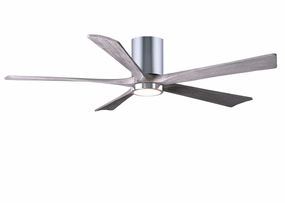 Irene-5HLK 60"Ceiling Fan Polished Chrome medium electric fans for multi-room use