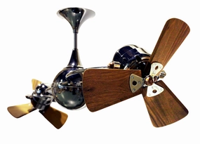 Italo Ventania 53"Ceiling Fan Black Nickel portable medium fans with handle design