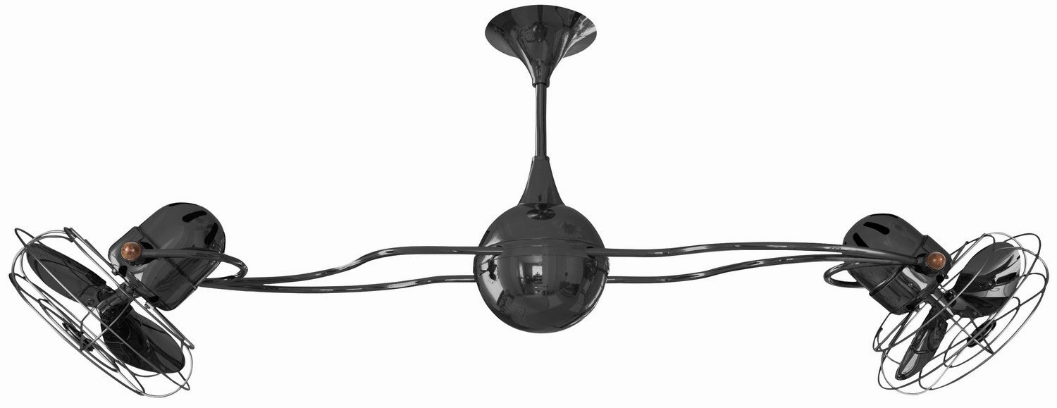 Italo Ventania 53"Ceiling Fan Black Nickel