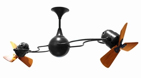 Italo Ventania 53"Ceiling Fan Matte Black stylish medium fans for contemporary homes