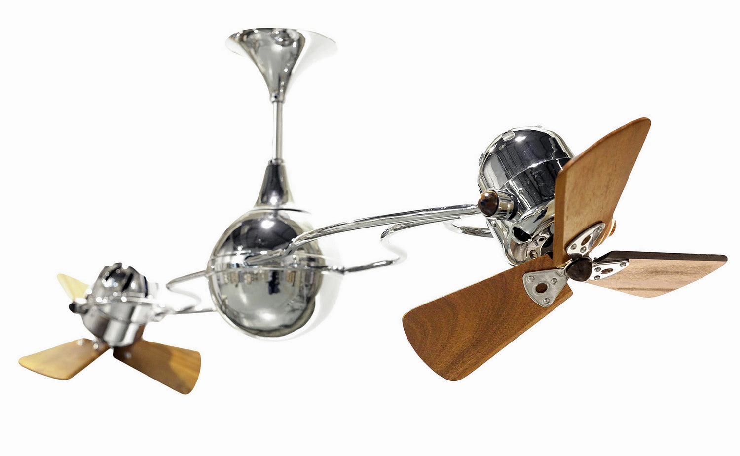 Italo Ventania 53"Ceiling Fan Polished Chrome