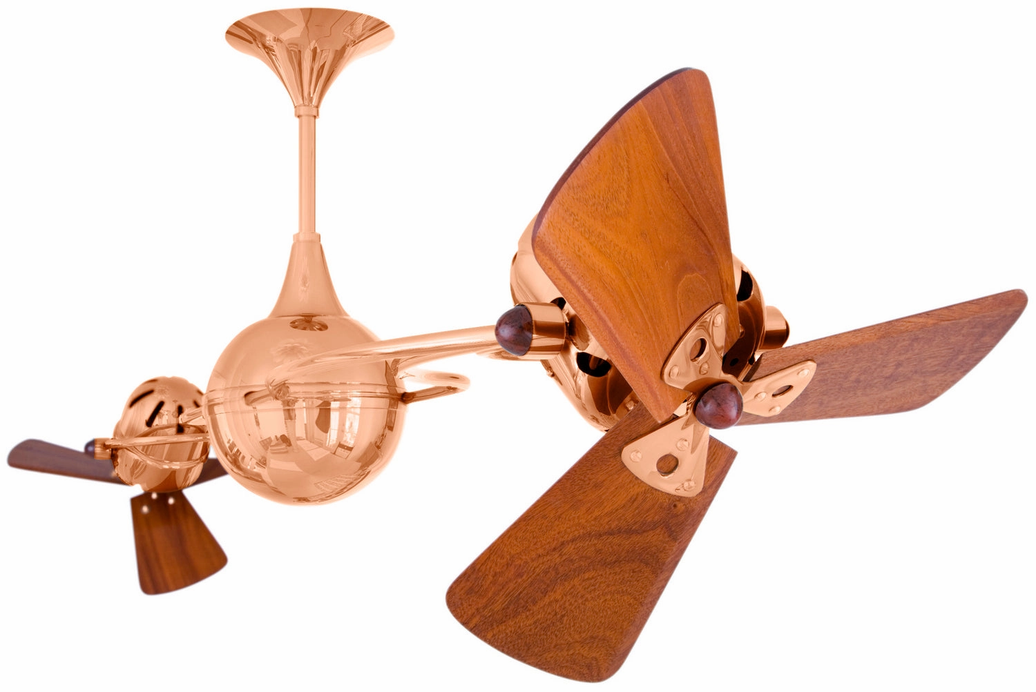 Italo Ventania 53"Ceiling Fan Polished Copper