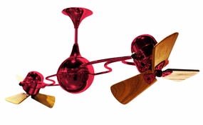 Italo Ventania 53"Ceiling Fan Rubi compact medium fans for desks and counters