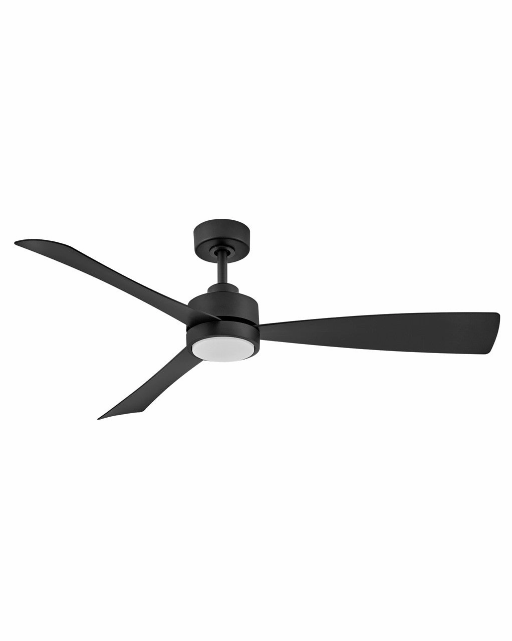 Iver 56" Ceiling Fan Matte Black medium size fans for home ventilation