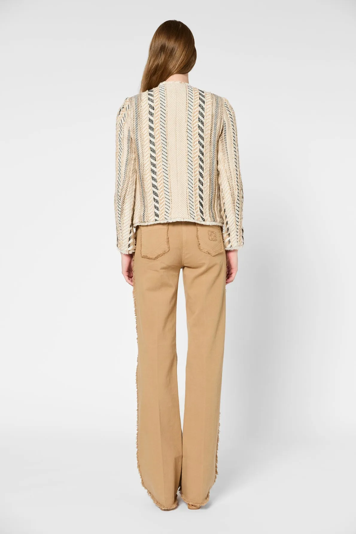 Jacket Remina Dbv62b023 Beige Clothing_Gerard-Darel
