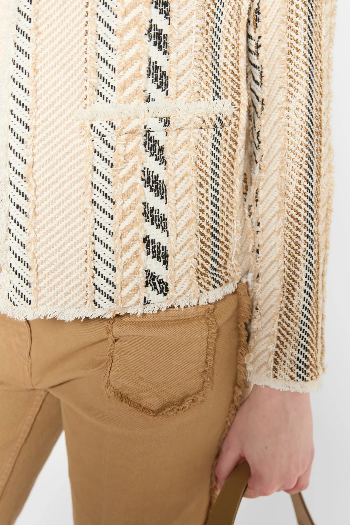 Jacket Remina Dbv62b023 Beige Clothing_Gerard-Darel