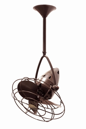 Jarold Direcional 16"Ceiling Fan Bronzette quiet small fans for desk or nightstand