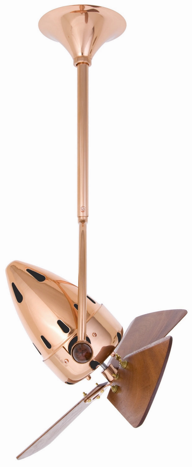 Jarold Direcional 16"Ceiling Fan Polished Copper