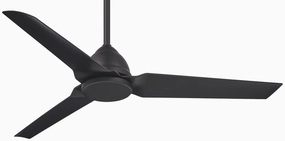 Java 54" Ceiling Fan Coal oscillating medium fans with strong airflow