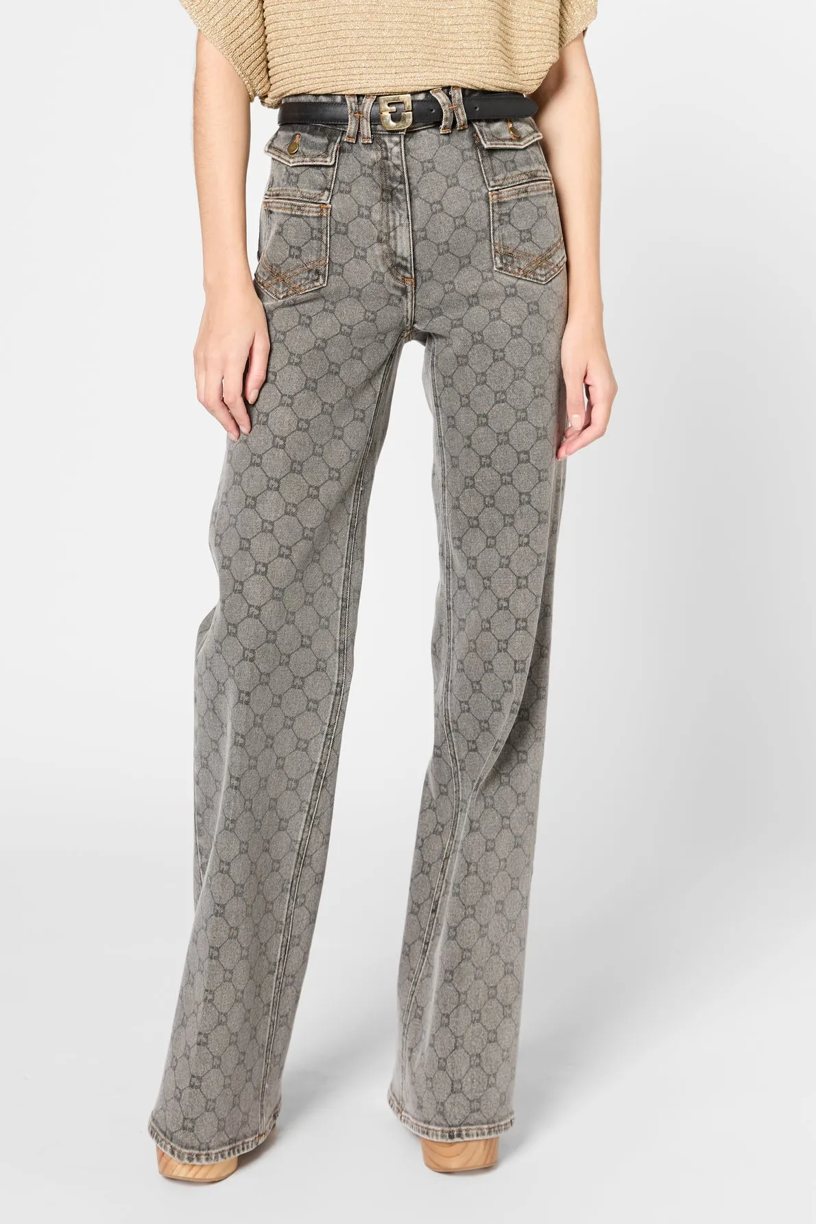 Jean Anna Dbp66b322 Charcoal Clothing_Gerard-Darel