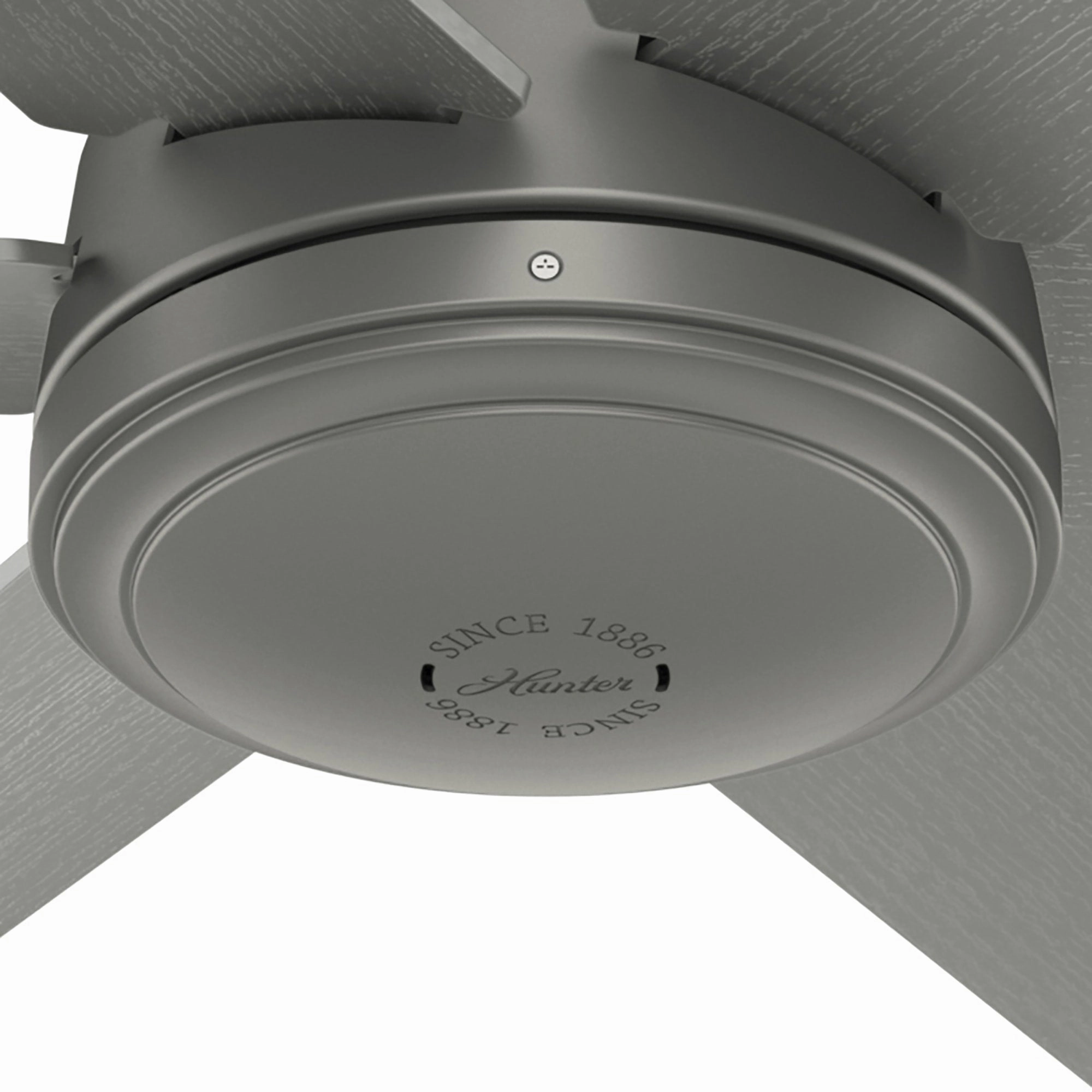 Jetty 52"Ceiling Fan Matte Silver