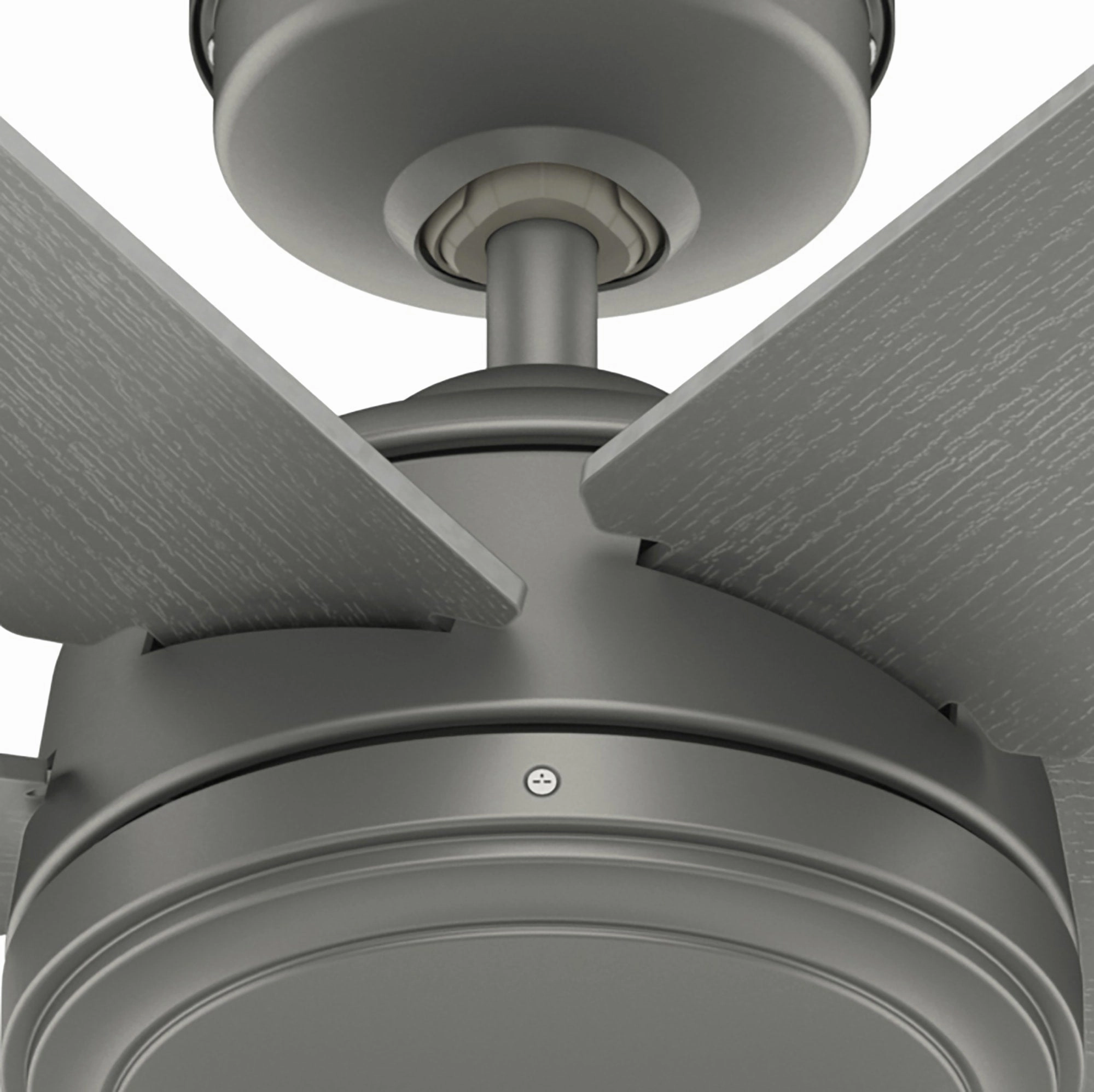Jetty 52"Ceiling Fan Matte Silver
